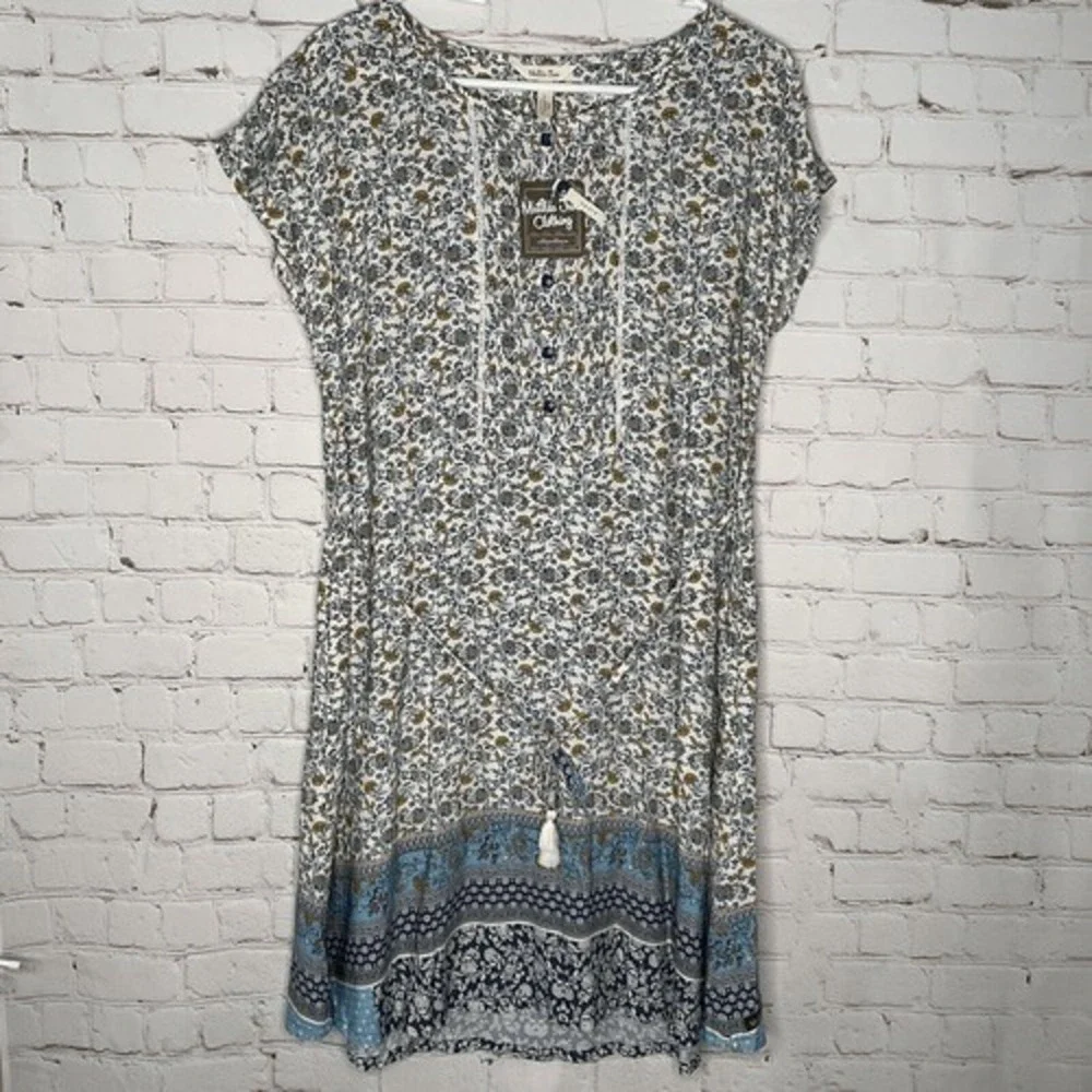 NWT Matilda Jane Spare Lets Go Together I'll Follow Midi Dress Women‎ M China